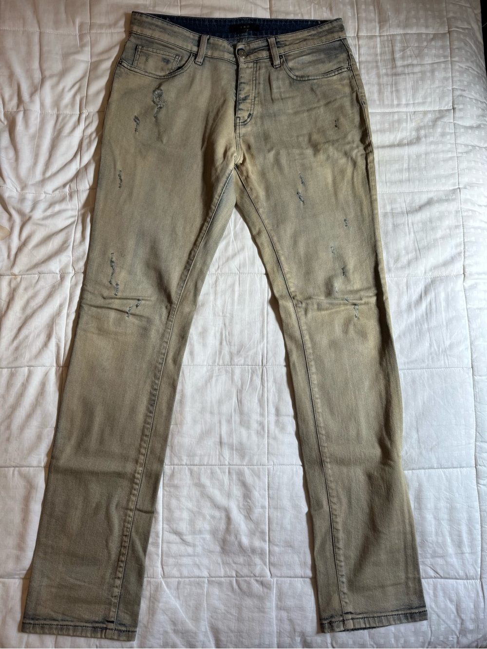 IRO Paris Nygel Slim Fit Distressed Jeans